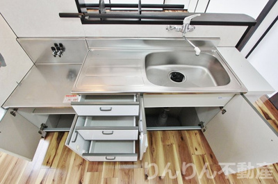 【キッチン】 | ガーデンヒルズ助任Ⅰ | きれいなキッチンです