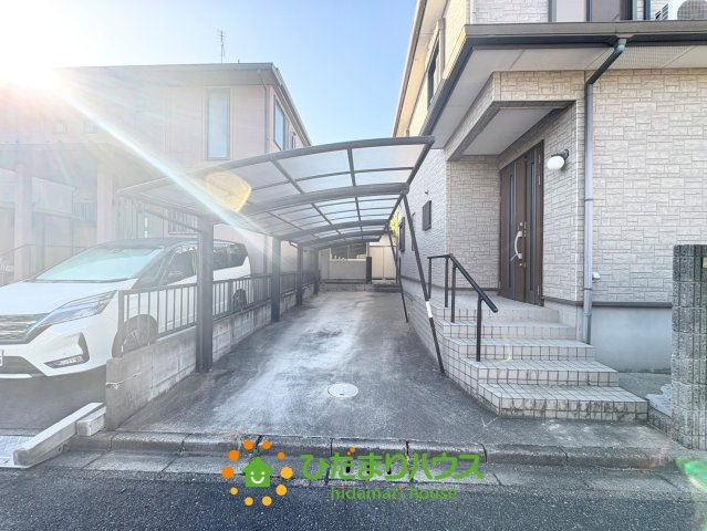 杉戸町杉戸　中古一戸建ての庭|２０２５年１２月１日撮影