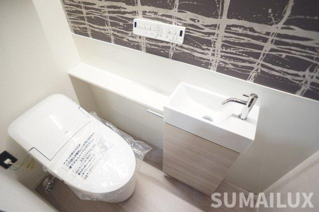 熊本市中央区新屋敷２丁目のアパートのトイレ