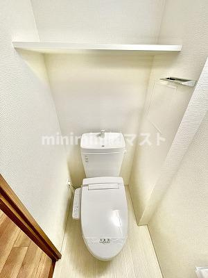 クレストコート靭公園のトイレ