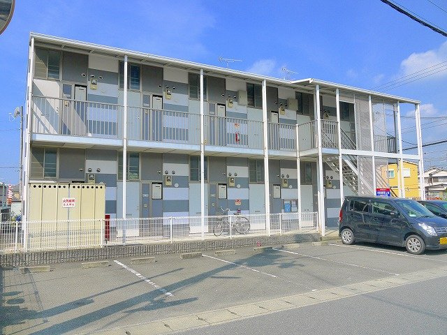 レオパレストミタⅡの外観|外はこのようになっています