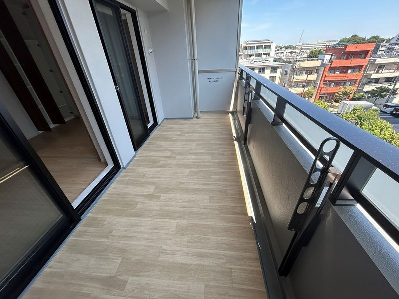 トラープランド蒼麗館のバルコニー