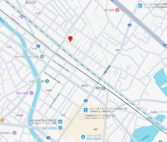 【地図】 | 加古川市別府町別府　中古戸建