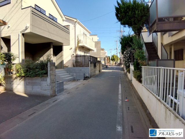 新築／ふじみ野市鶴ヶ舞　全１棟の前面道路含む現地写真