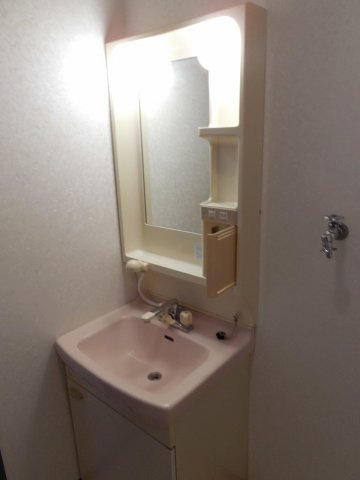 グラシア魚住の洗面所