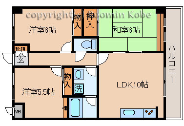 グラシア魚住の間取り
