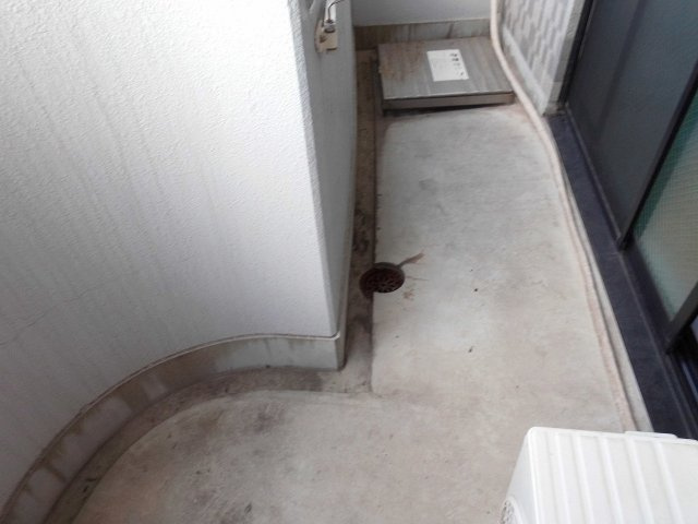 グラシア魚住のバルコニー