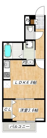 Arietta TAKINISHIの間取り|間取図☆