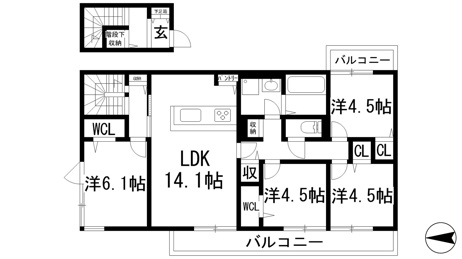 【間取り】