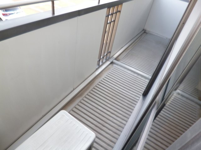 メゾンデラＷ　Ａのバルコニー