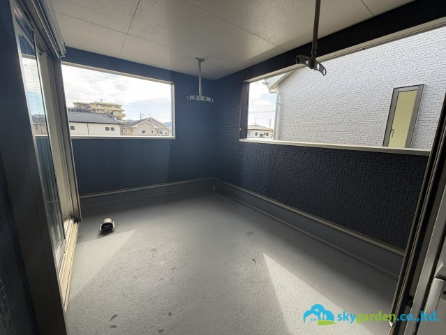 平塚市御殿第18Ⅰ期4棟　新築戸建　全8棟3号棟のバルコニー