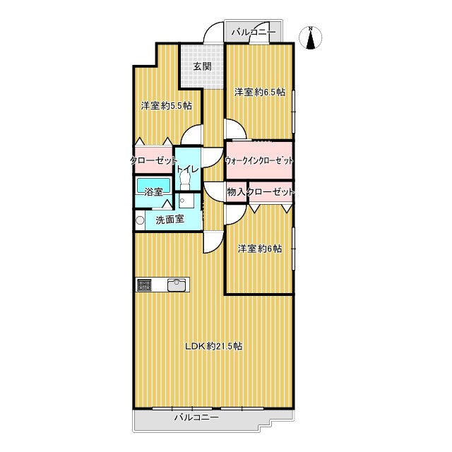 ディアエスタ・ミオ甲子園一番町の間取り|間取図