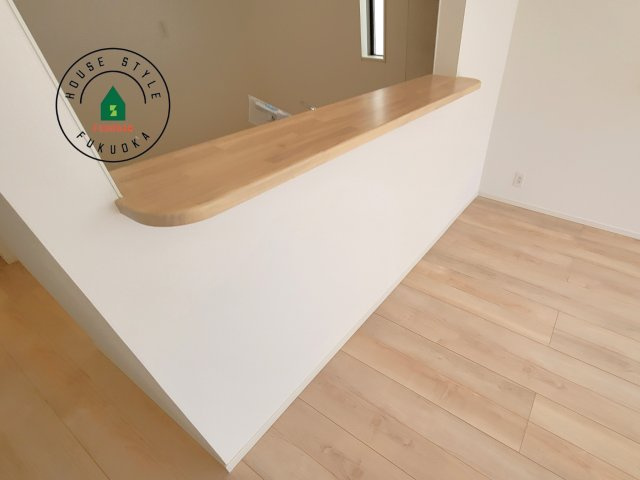 福岡市西区野方5丁目第15-2棟（1号棟）の内観：施工例|ダイニングとリビングのメリハリが付けやすい空間設計になっています。