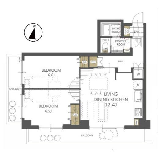 ダイアパレス大島の間取り|南東×南西・角部屋につきまして日当たり・通風良好。新規フルリノベーション。安心のアフターサービス保証付き・365日緊急対応サービスでご購入後も安心して暮らせます。