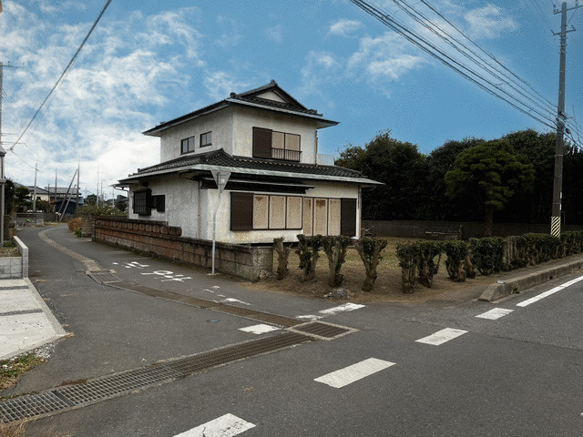 ひたちなか市磯崎町　土地の外観