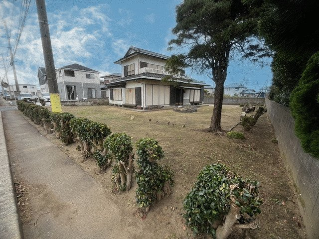 ひたちなか市磯崎町　土地の外観