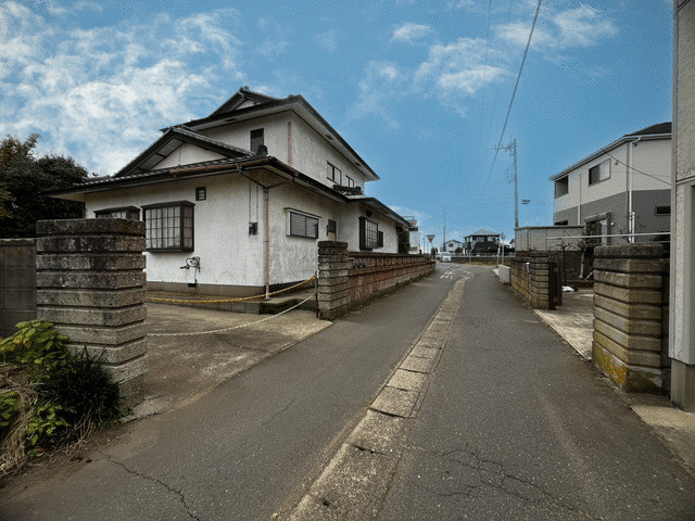 ひたちなか市磯崎町　土地の外観