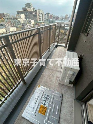 パークホームズ文京白山ヒルテラスのバルコニー