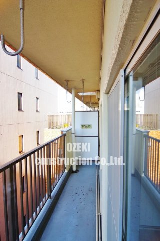 GSハイム越谷のバルコニー