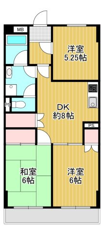 GSハイム越谷の間取り