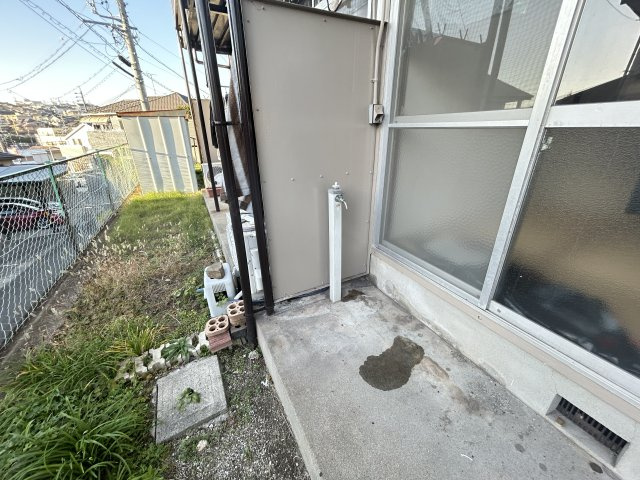 コーポ原のバルコニー