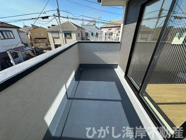 茅ヶ崎市南湖６丁目　新築戸建　全２棟のバルコニー|バルコニー