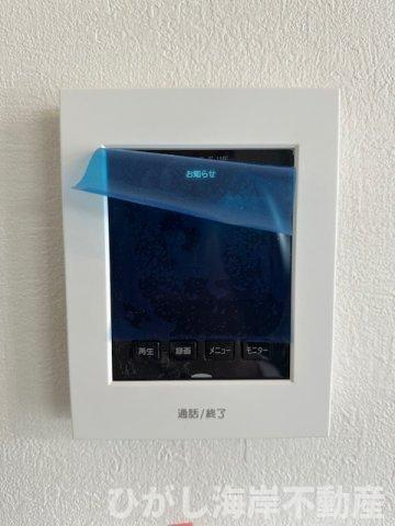 茅ヶ崎市南湖６丁目　新築戸建　全２棟のセキュリティ|TVモニター付きインターフォン