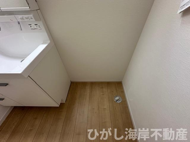 茅ヶ崎市南湖６丁目　新築戸建　全２棟のランドリースペース|洗濯機置場