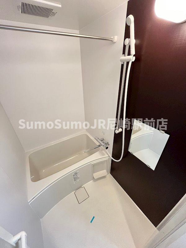 ラ・ポルテ武庫之荘の浴室|ゆったり過ごせるお風呂です