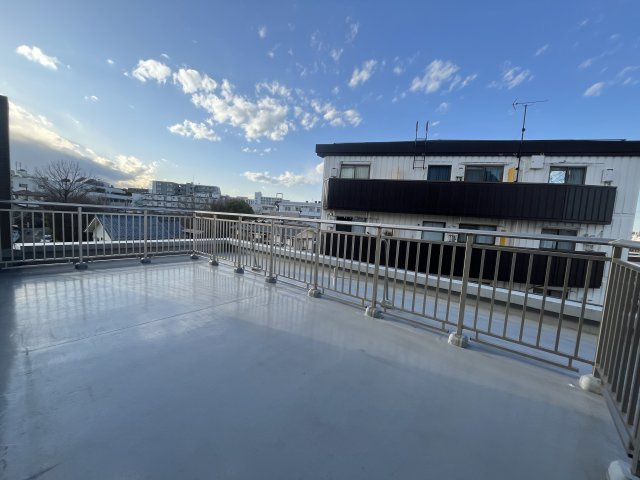 ミオカステーロ十日市場ステッサのバルコニー