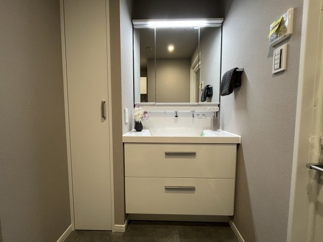 ミオカステーロ十日市場ステッサの独立洗面台