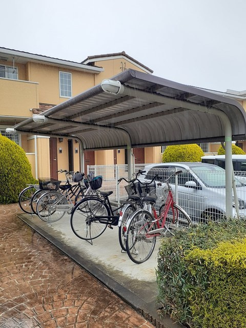 ローズパーク壱番館のその他共用部分|駐輪場です！