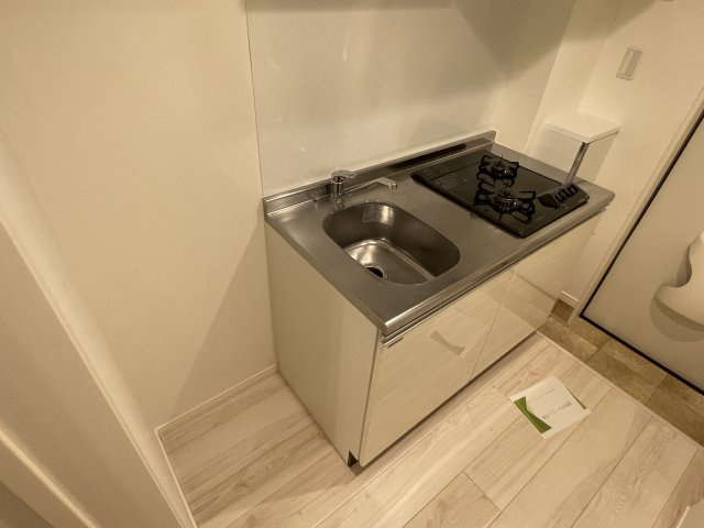 川崎市多摩区西生田１丁目のアパートのキッチン