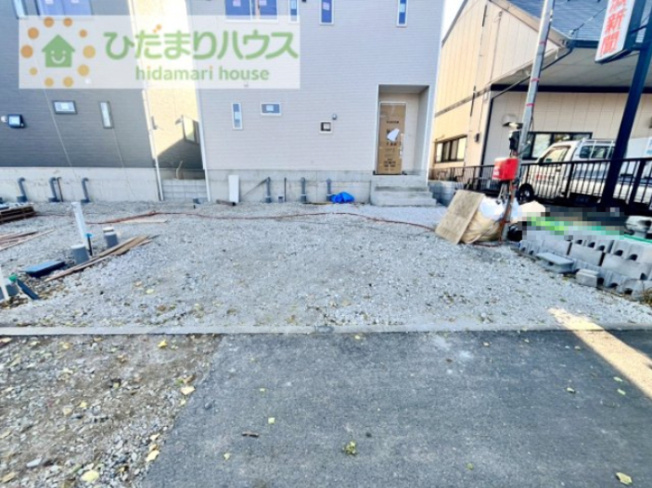 【駐車場】 | 龍ケ崎市城ノ内第9　新築戸建　1号棟 | 12月1日撮影