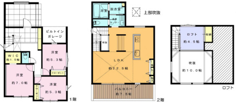 藤沢市鵠沼桜が岡１丁目の新築一戸建の画像