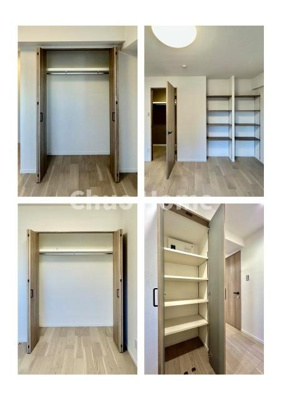 【収納】 | エクセレント船堀 | 居室にはクローゼットを完備し、自由度の高い家具の配置が叶うシンプルな空間です。お子様の成長と必要になる子供部屋を与えるにはぴったりの間取りですね。