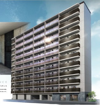 CREST TAPP新横浜の外観パース