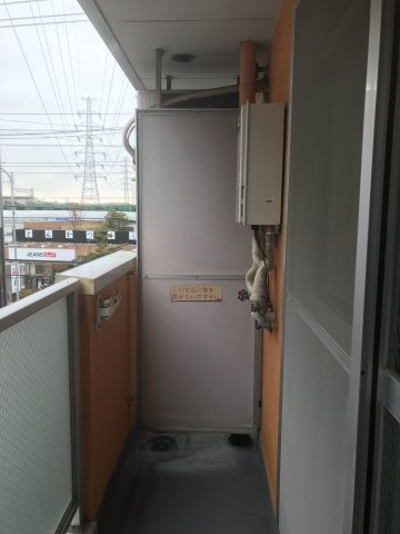 スプリングス日吉のバルコニー