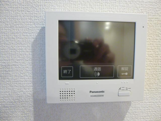 ビューノ新谷のセキュリティ|モニター付きインターフォン