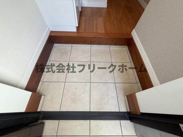 杉並区善福寺２丁目の一戸建ての玄関