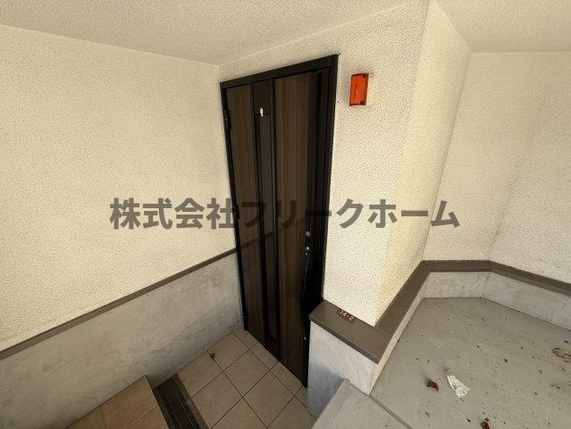 杉並区善福寺２丁目の一戸建ての玄関