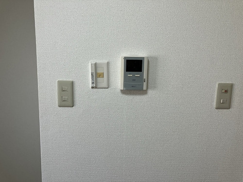 レジデンス船橋のその他|モニタ付インターホン　※同タイプ別部屋2025年2月撮影