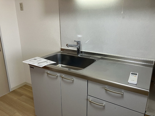 レジデンス船橋のキッチン|シンク　※同タイプ別部屋2025年2月撮影