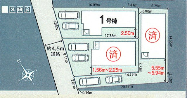 瑞穂町殿ヶ谷　新築戸建全3棟のその他