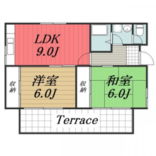 【間取り】 | 立沢台ニュータウン貸家
