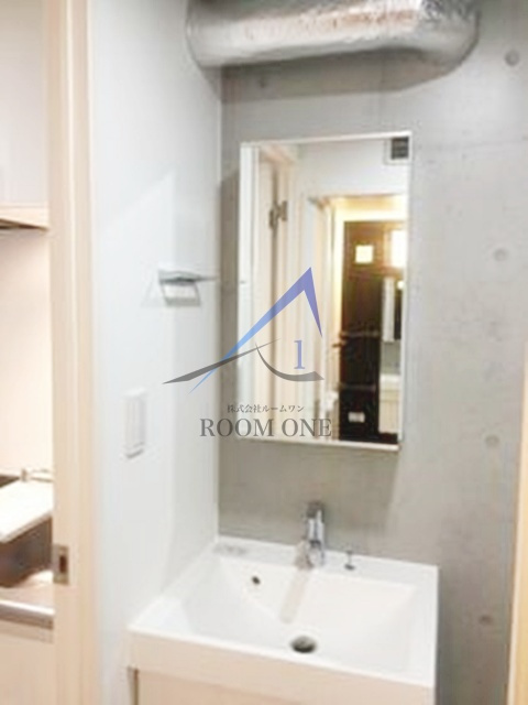 ＣＯＣＯＦＬＡＴ田端Ⅱの洗面所|独立洗面台です。