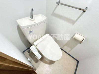 【トイレ】 | ファーストヒル天神 | 画像はリフォーム中のものです。現況優先。