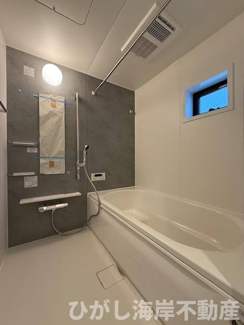 茅ヶ崎市南湖5丁目　新築戸建　全1棟の浴室|1坪タイプ　ユニットバス