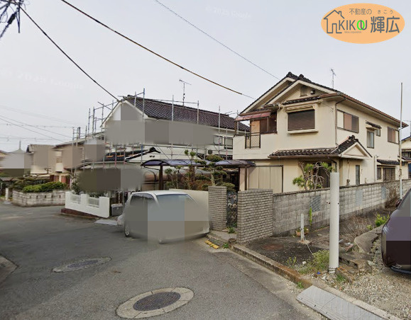 【外観】 | 加古川市平岡町土山　土地 | 現在、上物付きですが、更地でのお渡しとなります。