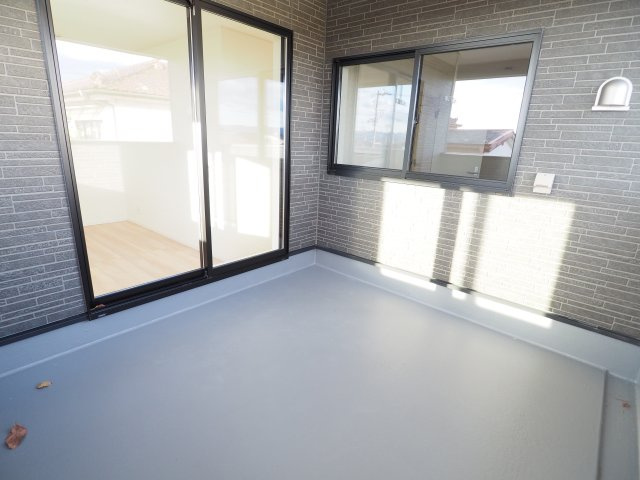 【バルコニー】 | Cradle garden　桑折町桑島第２　２号棟 | ★内覧予約で新米4kg★